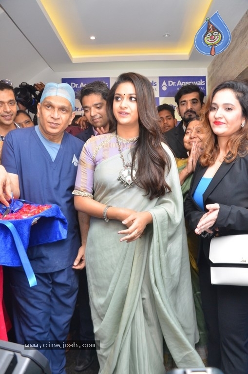 Actress Keerthy Suresh inaugurates The Velachery Centre - 8 / 17 photos