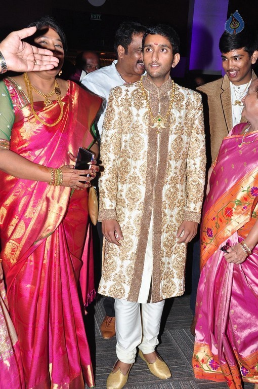 Adiseshagiri Rao Son Wedding Photos 1 - 38 / 88 photos
