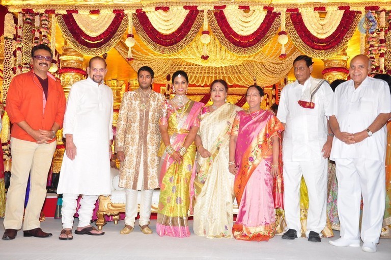 Adiseshagiri Rao Son Wedding Photos 1 - 55 / 88 photos