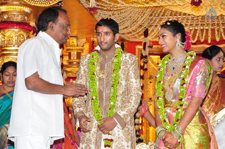 Adiseshagiri Rao Son Wedding Photos 2 - 116 / 128 photos