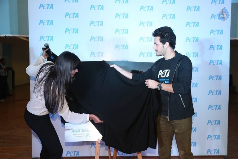 Akhil at PETA Event - 26 / 37 photos