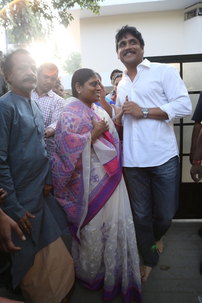 Akkineni Nageswara Rao Condolences Photos - 362 / 450 photos