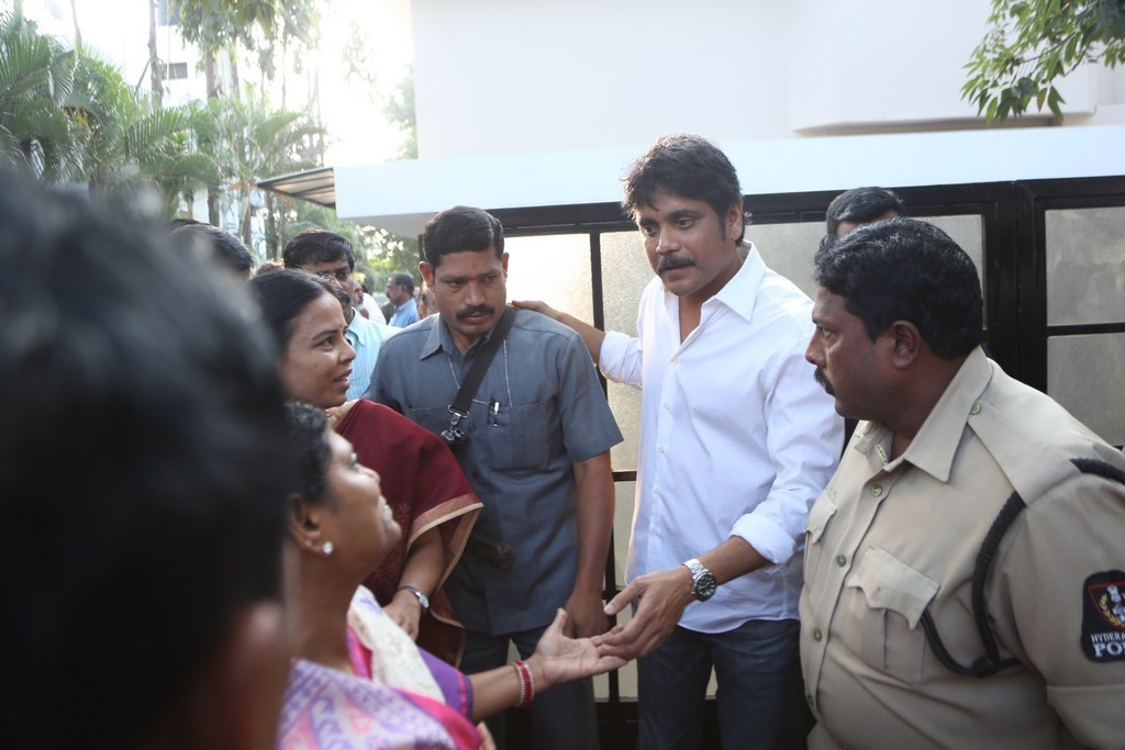 Akkineni Nageswara Rao Condolences Photos - 441 / 450 photos
