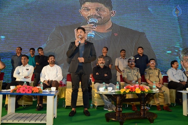 Allu Arjun and SS Rajamouli at Traffic Awareness Event - 72 / 81 photos