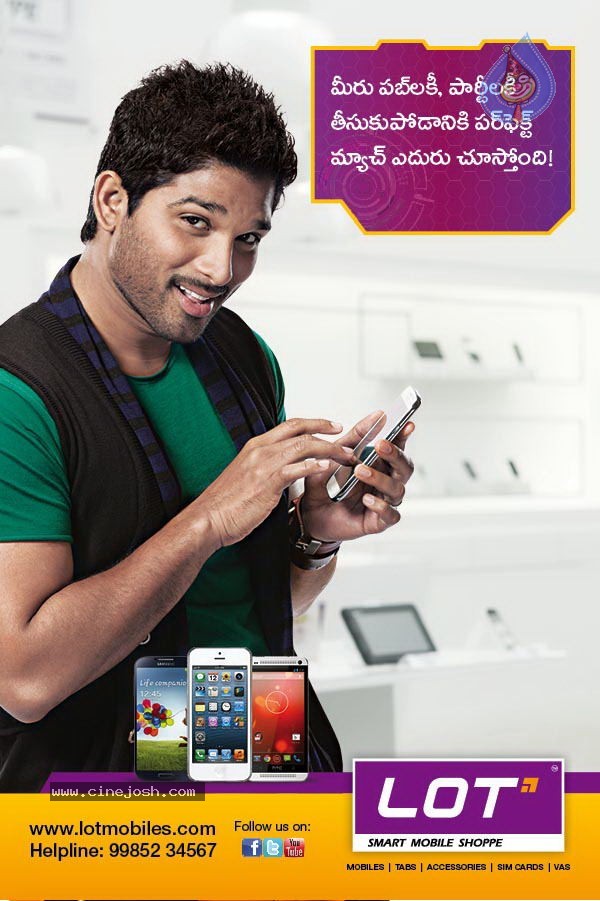 Allu Arjun as LOT Mobiles Brand Ambassador - 1 / 15 photos