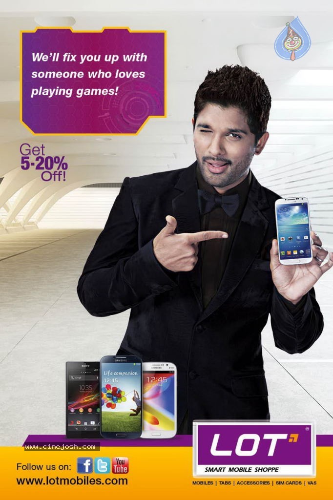 Allu Arjun as LOT Mobiles Brand Ambassador - 3 / 15 photos