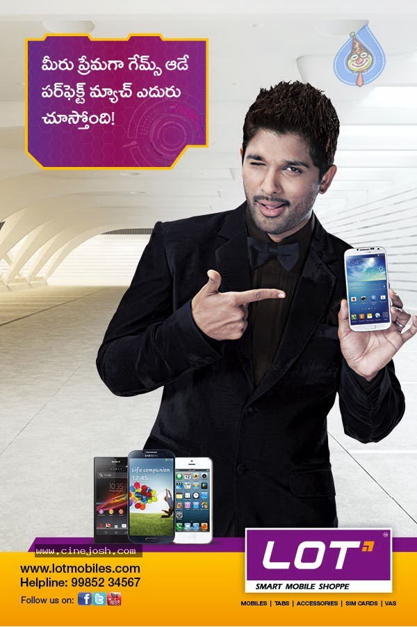 Allu Arjun as LOT Mobiles Brand Ambassador - 4 / 15 photos