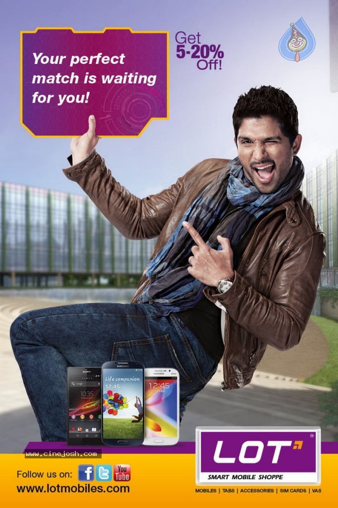 Allu Arjun as LOT Mobiles Brand Ambassador - 5 / 15 photos
