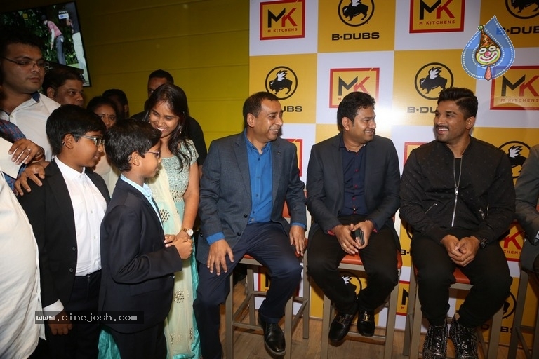 Allu Arjun Launches Buffalo Wild Wings Restaurant - 2 / 41 photos
