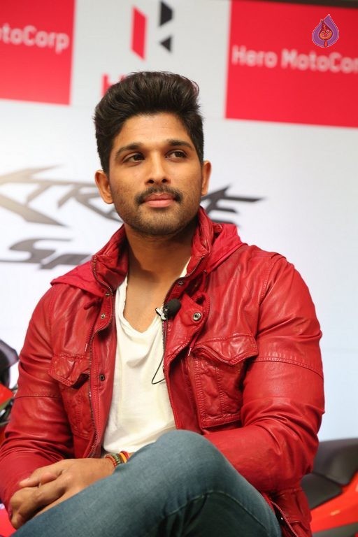 Allu Arjun Launches Hero Motocorp Bikes - 1 / 42 photos