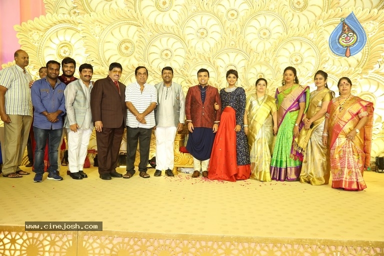 Ambica Krishna Grandson Wedding Reception Photos - 15 / 30 photos