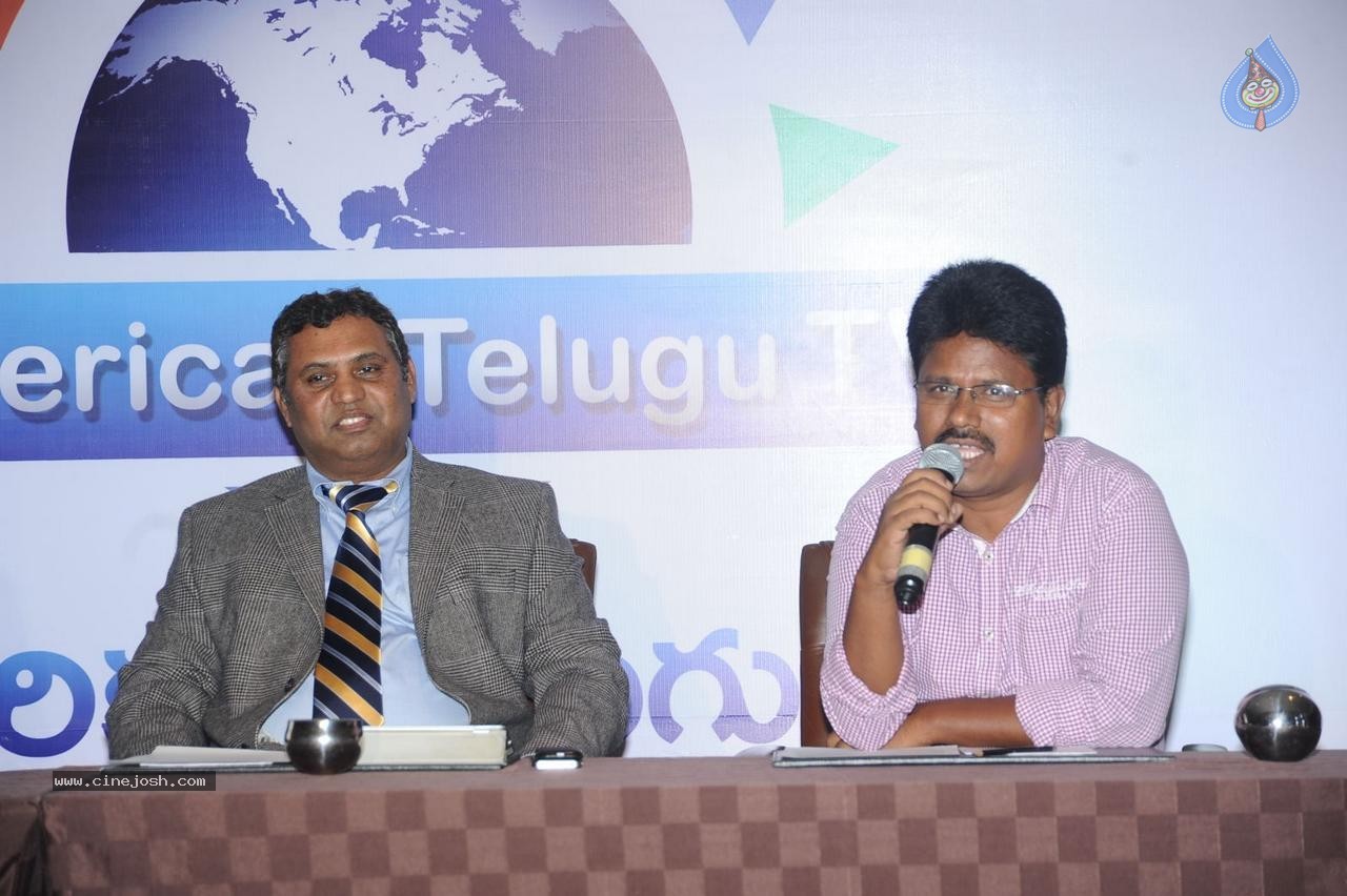 American Telugu TV Logo Launch - 9 / 25 photos
