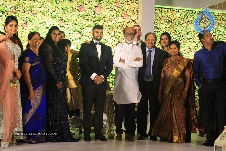 Ananthi And Vinoth Wedding Reception Stills - 12 / 18 photos