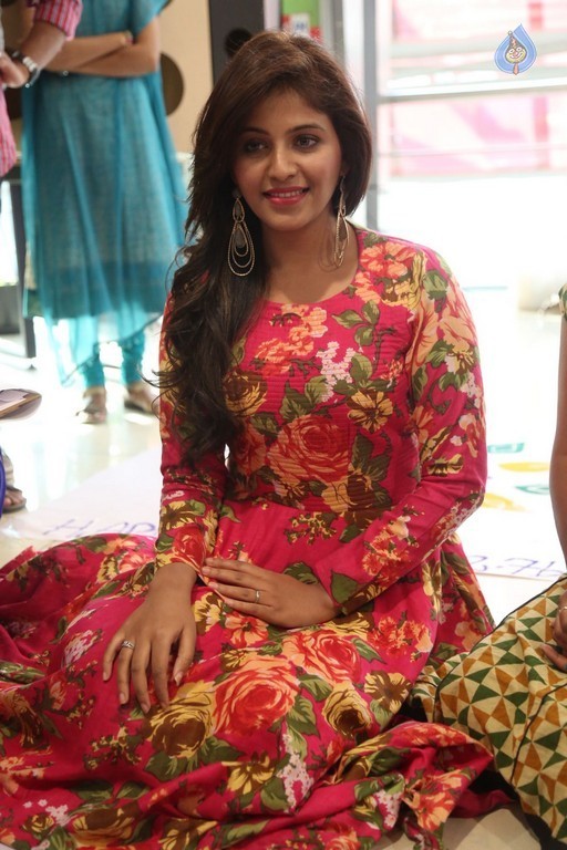 Anjali at Special Rangoli Competition - 25 / 41 photos