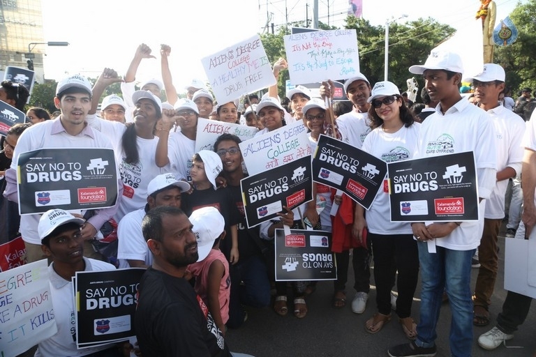 Anti Drug Walk Campaign at KBR Park - 24 / 122 photos