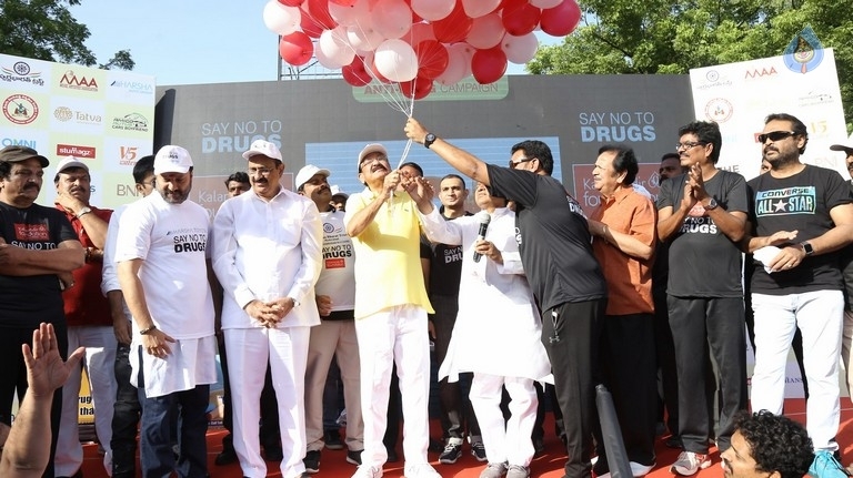 Anti Drug Walk Campaign at KBR Park - 34 / 122 photos