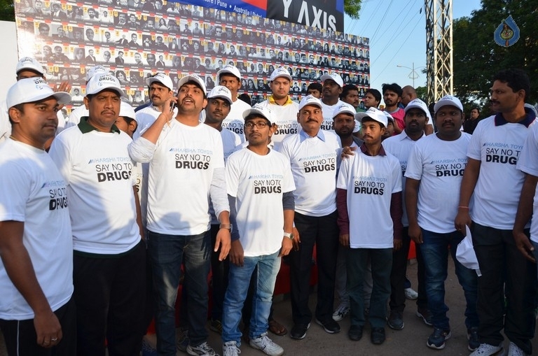 Anti Drug Walk Campaign at KBR Park - 71 / 122 photos