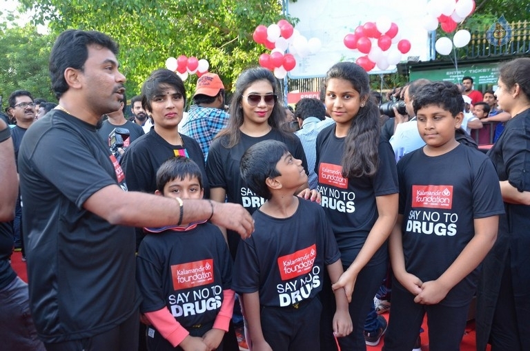 Anti Drug Walk Campaign at KBR Park - 92 / 122 photos