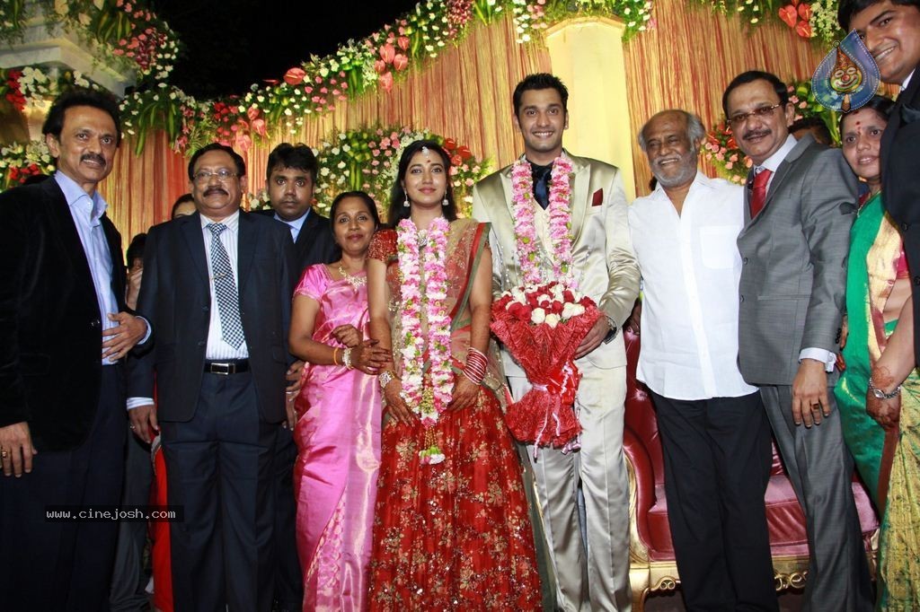 Arulnidhi - Keerthana Wedding Reception Stills - 27 / 46 photos