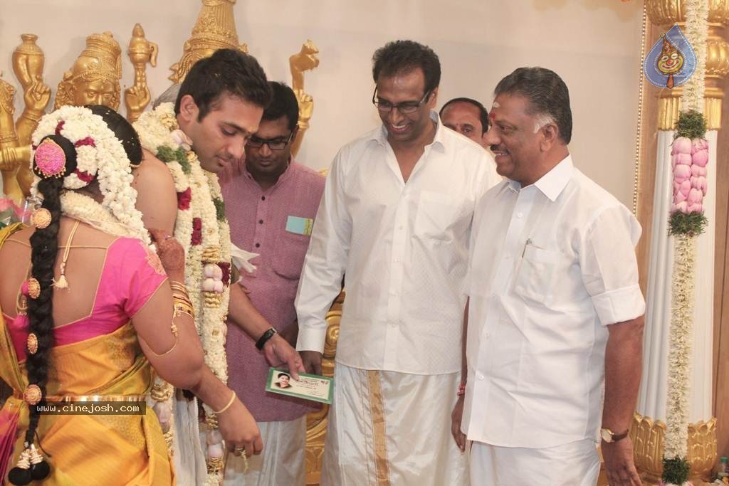 Arun Pandian Daughter Wedding n Reception  - 26 / 152 photos