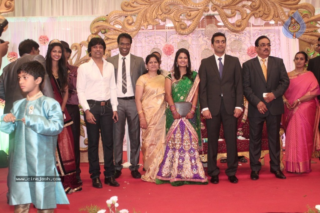 Arun Pandian Daughter Wedding n Reception  - 61 / 152 photos