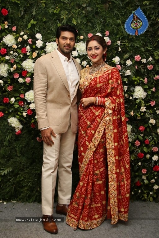 Arya and Sayesha Reception Photos - 8 / 21 photos