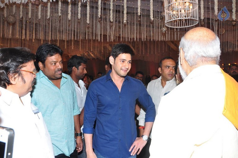 Aswini Dutt Daughter Wedding Reception 1 - 5 / 110 photos