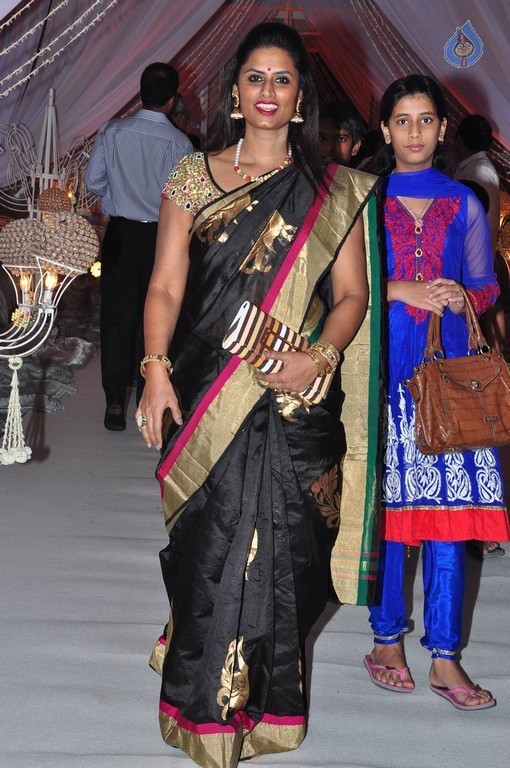 Aswini Dutt Daughter Wedding Reception 1 - 36 / 110 photos