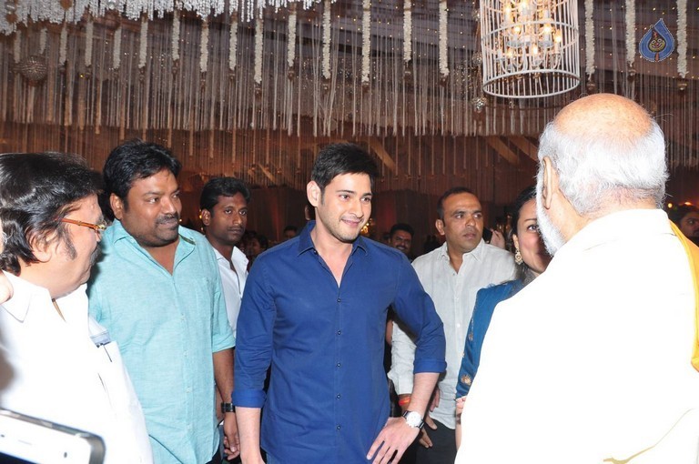 Aswini Dutt Daughter Wedding Reception 1 - 91 / 110 photos