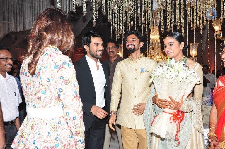 Aswini Dutt Daughter Wedding Reception 2 - 28 / 56 photos