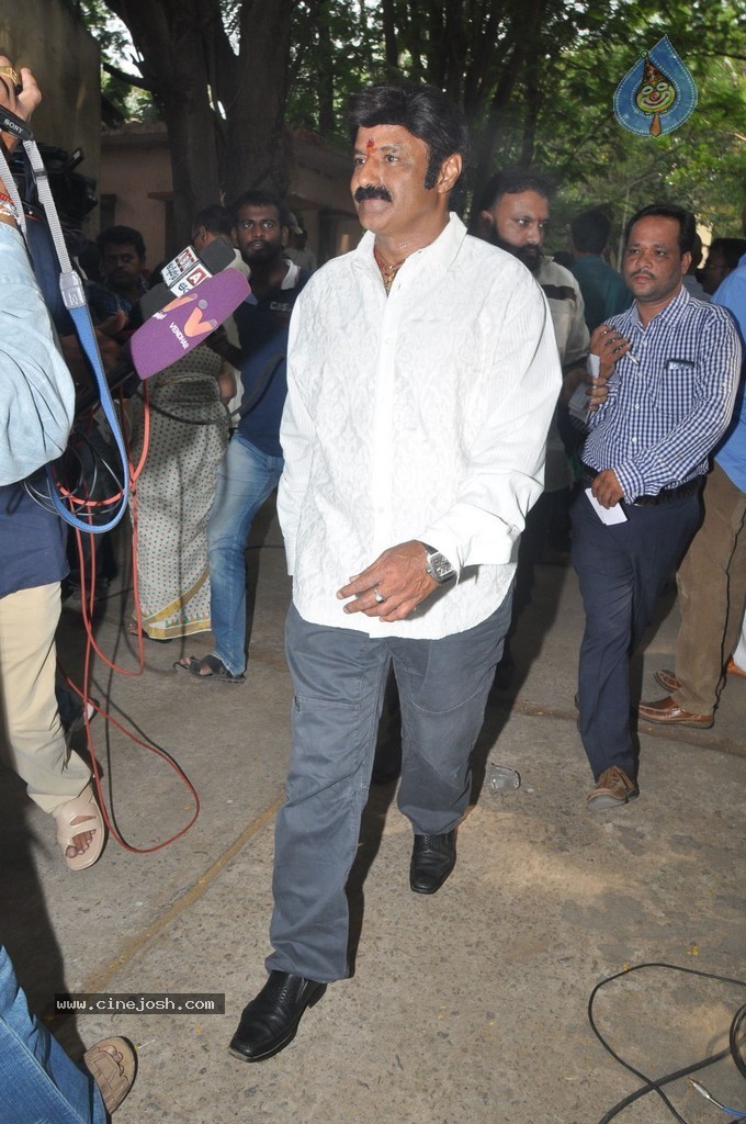 Balakrishna and Family Cast Their Votes - 50 / 75 photos