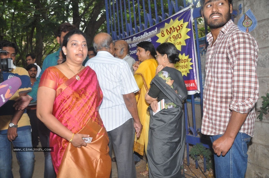 Balakrishna and Family Cast Their Votes - 65 / 75 photos