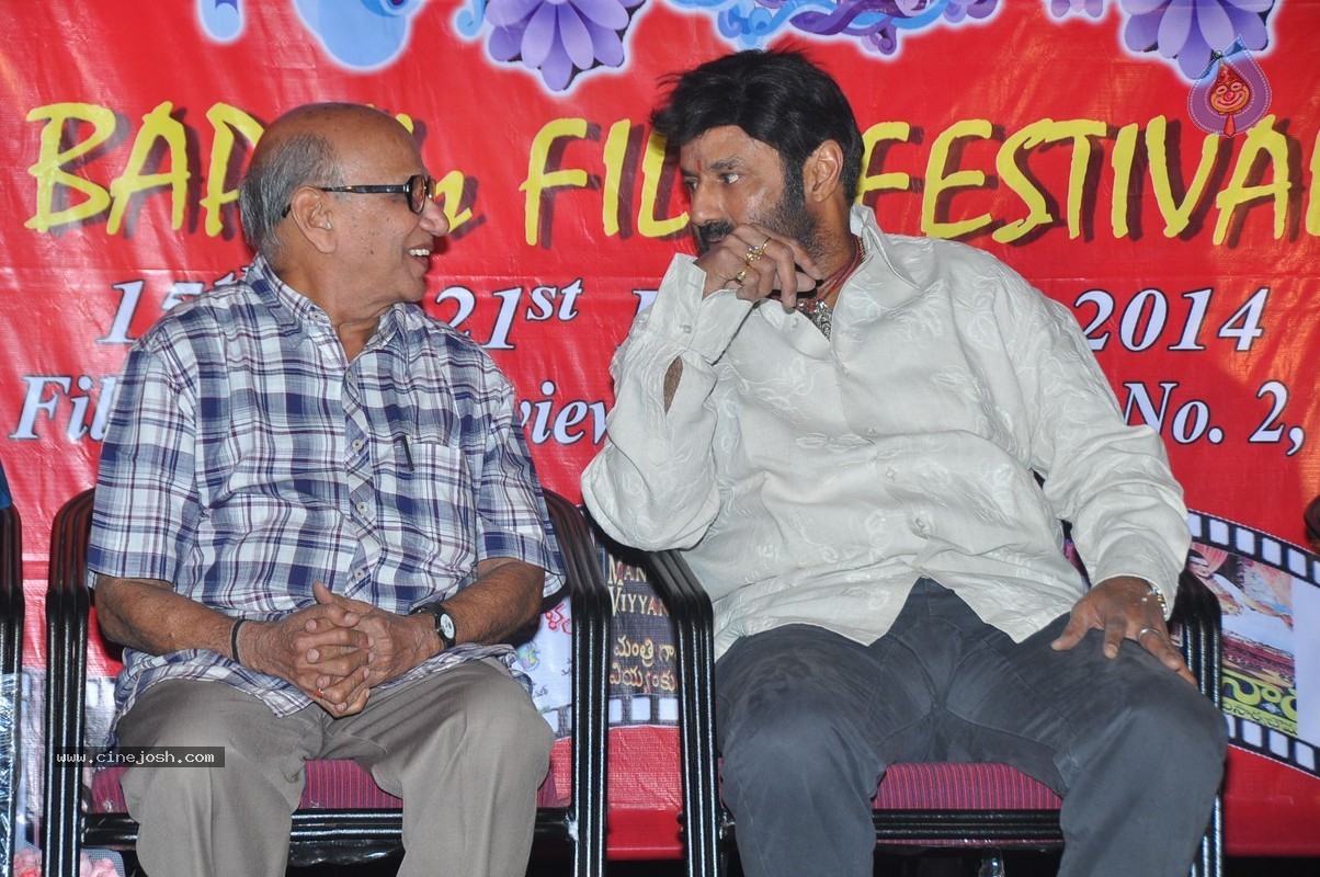 Balakrishna at Bapu Film Festival 2014 - 111 / 112 photos