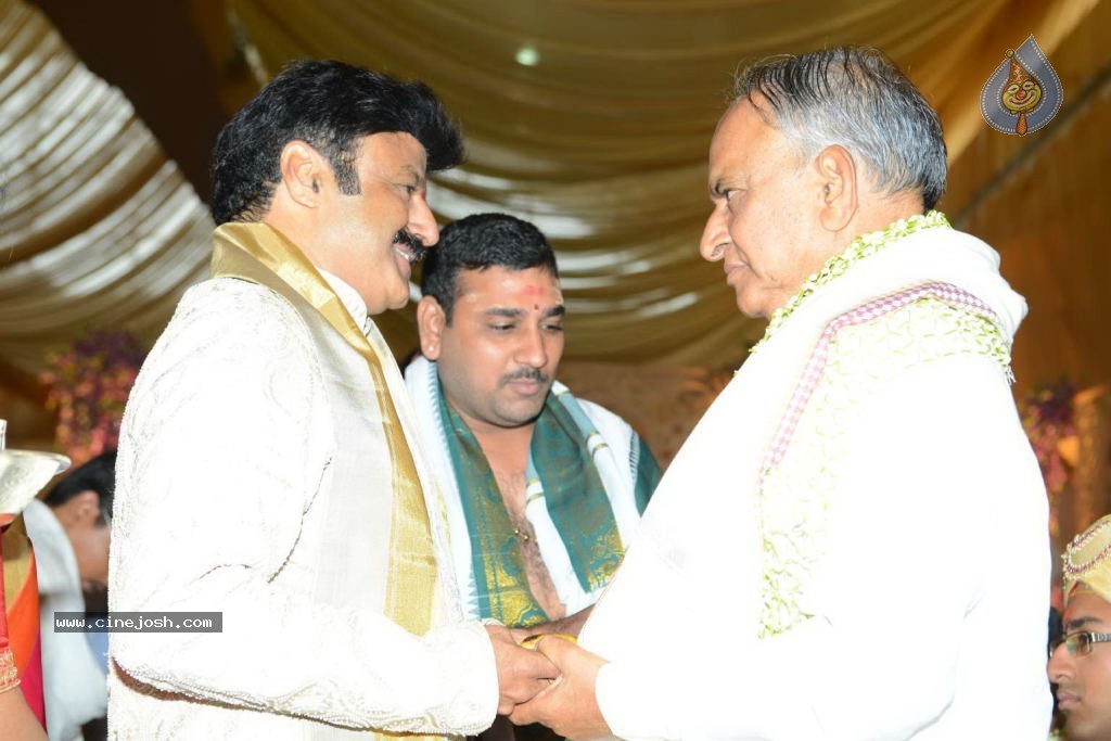 Chandra Babu Naidu at Tejaswini Wedding - 55 / 78 photos