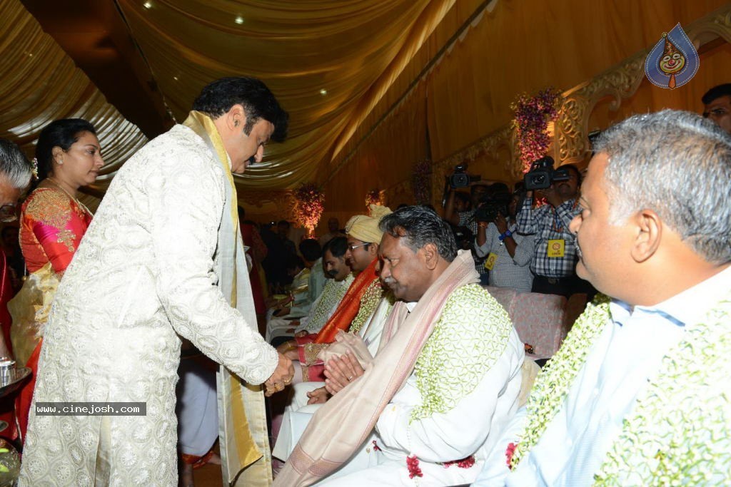 Chandra Babu Naidu at Tejaswini Wedding - 58 / 78 photos