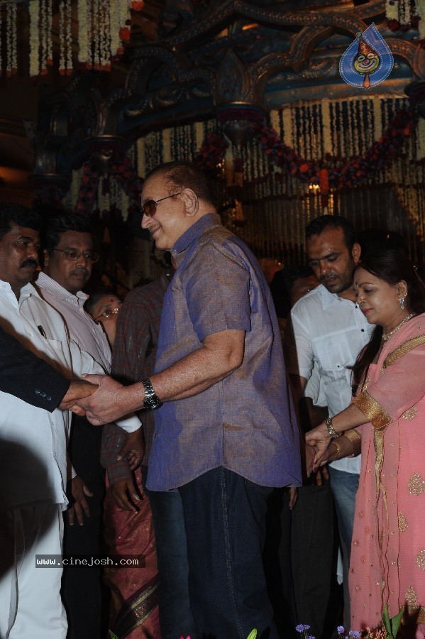 Politicians and Tollywood Stars at Balakrishna Daughter Wedding - 14 / 48 photos