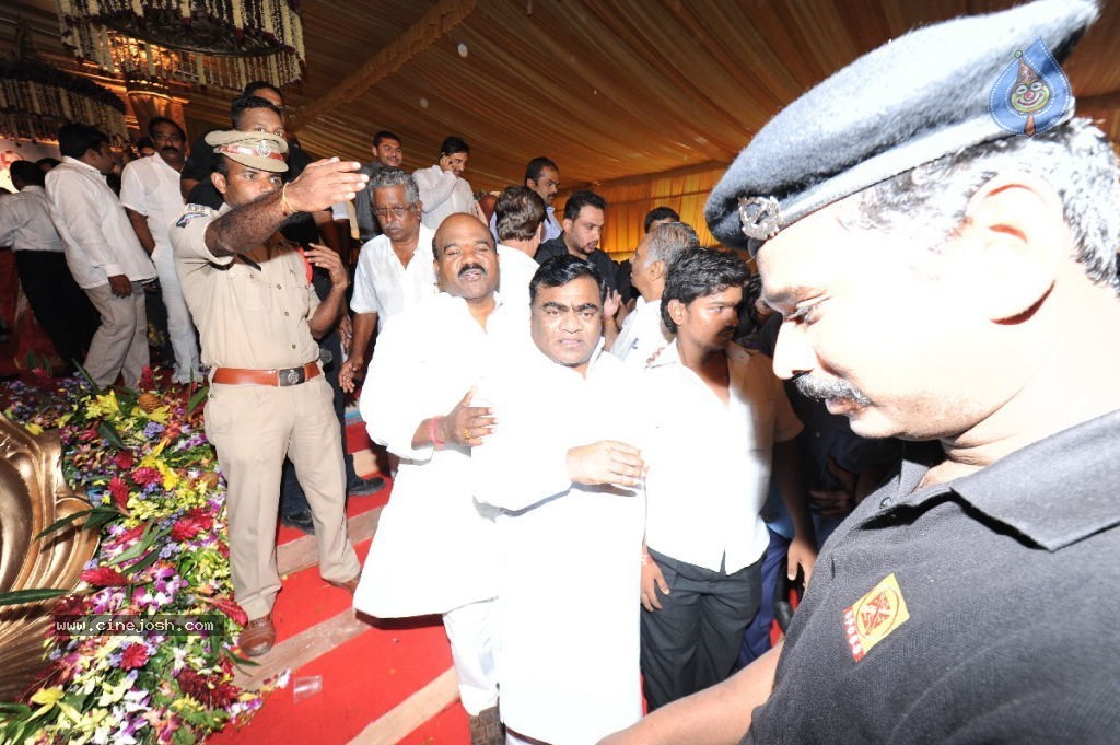 Politicians and Tollywood Stars at Balakrishna Daughter Wedding - 39 / 48 photos