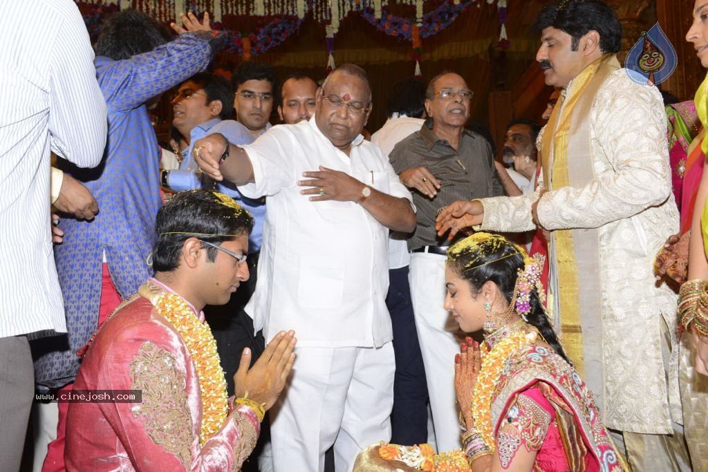 Balakrishna Daughter Tejaswini in Pallaki Photos - 13 / 172 photos