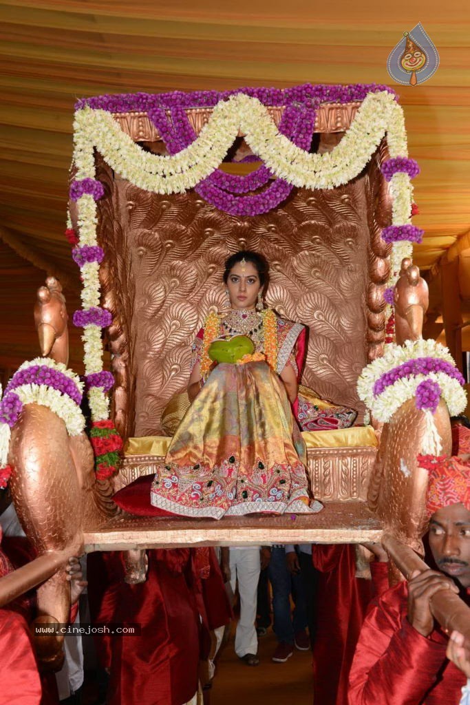 Balakrishna Daughter Tejaswini in Pallaki Photos - 19 / 172 photos