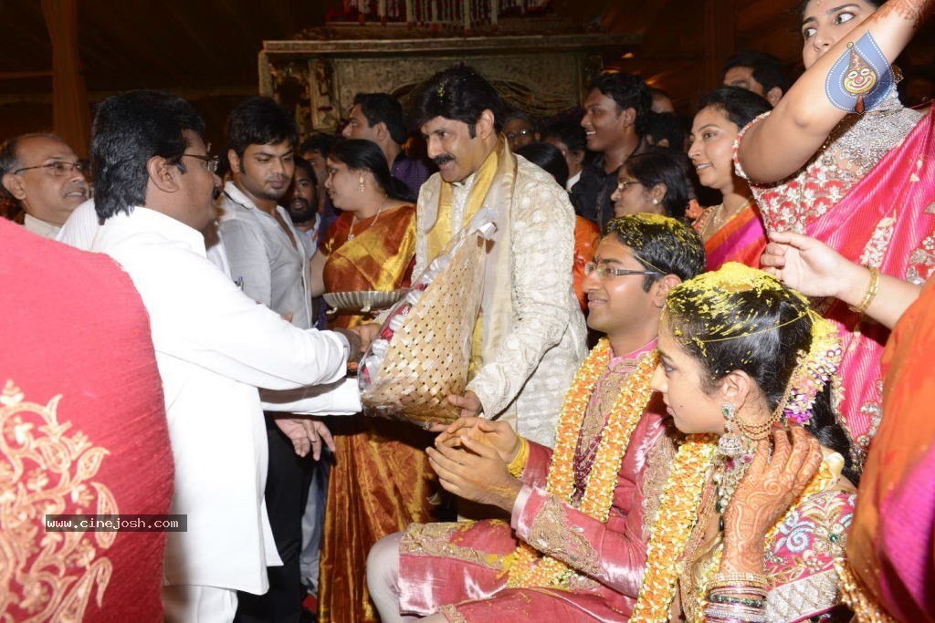 Balakrishna Daughter Tejaswini in Pallaki Photos - 43 / 172 photos