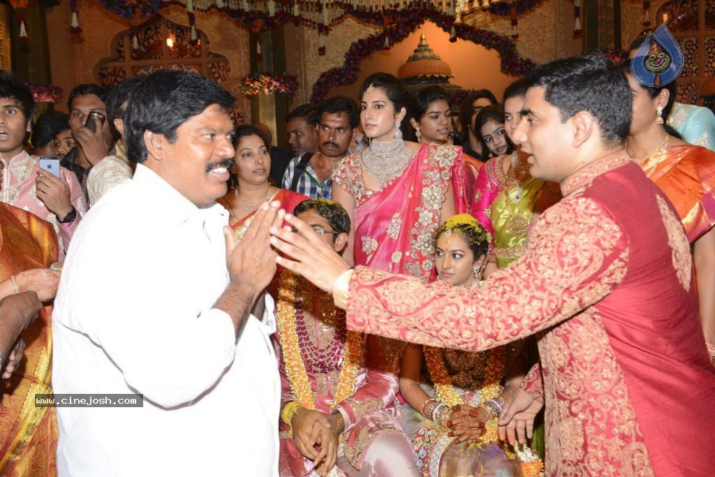 Balakrishna Daughter Tejaswini in Pallaki Photos - 56 / 172 photos