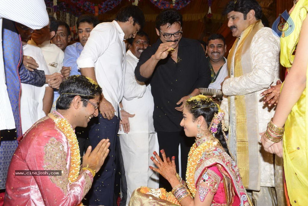 Balakrishna Daughter Tejaswini in Pallaki Photos - 75 / 172 photos