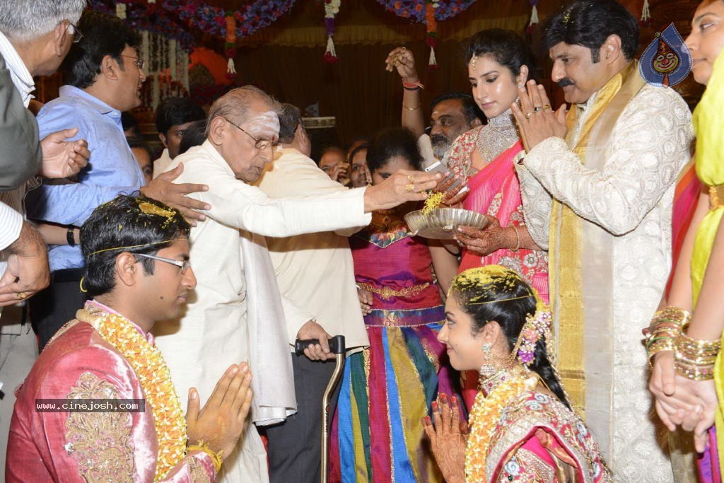 Balakrishna Daughter Tejaswini in Pallaki Photos - 81 / 172 photos