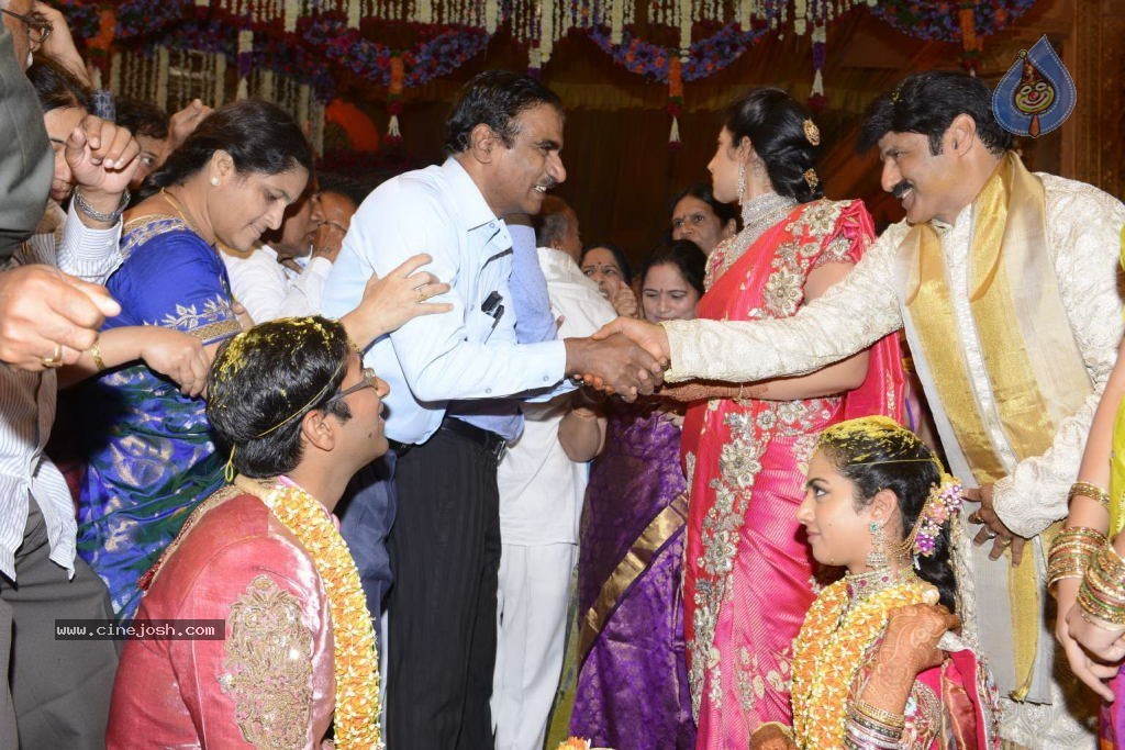 Balakrishna Daughter Tejaswini in Pallaki Photos - 102 / 172 photos