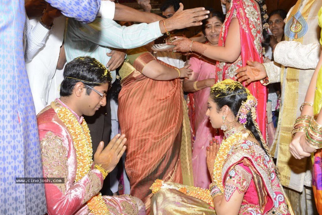 Balakrishna Daughter Tejaswini in Pallaki Photos - 160 / 172 photos