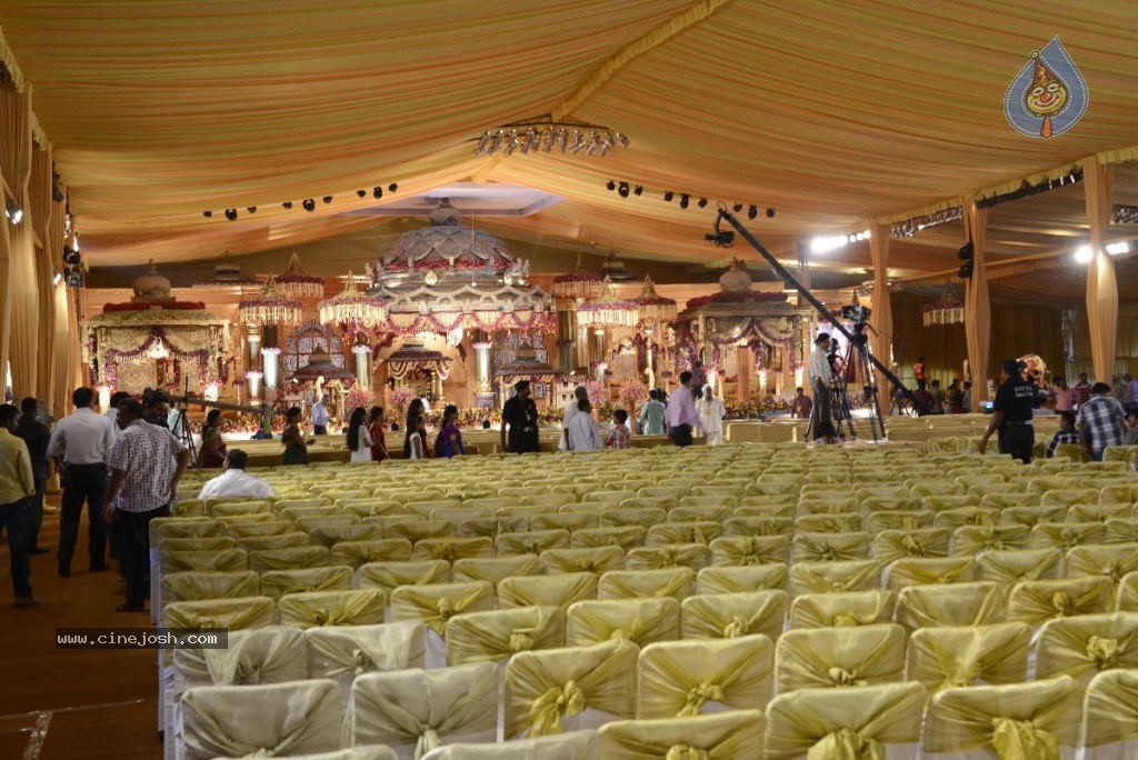 Balakrishna Daughter Wedding Stage Photos - 34 / 54 photos