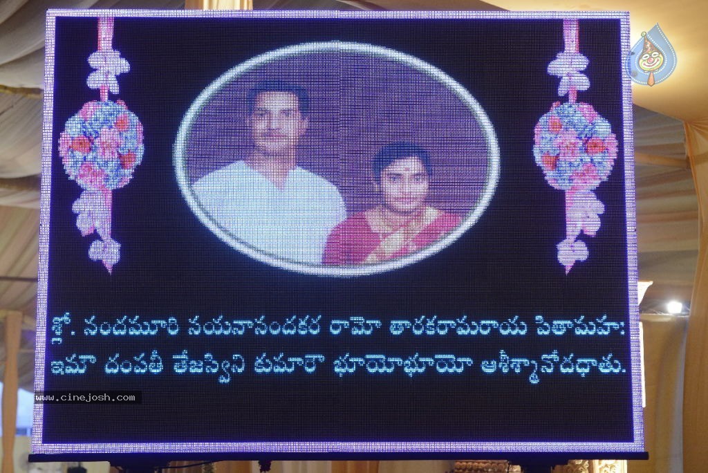 Balakrishna Daughter Wedding Stage Photos - 47 / 54 photos