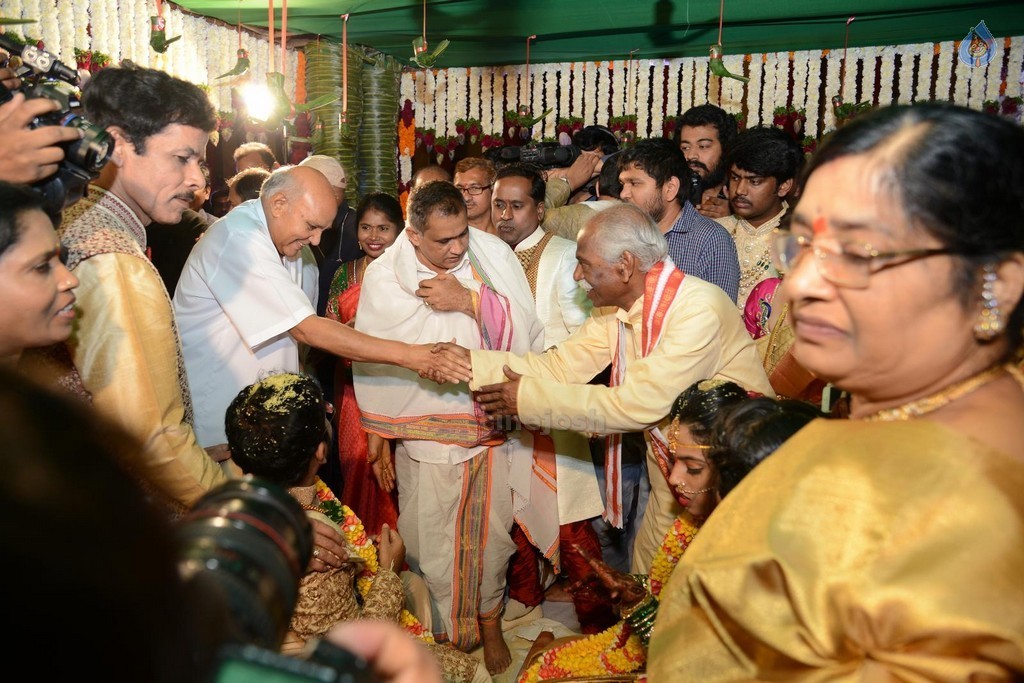 Bandaru Dattatreya Daughter Marriage Photos - 93 / 128 photos