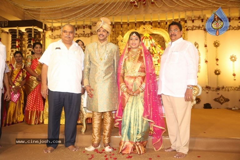 C Kalyan son Teja - Naga Sree Wedding Reception - 1 / 136 photos