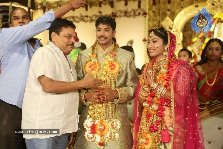 C Kalyan son Teja - Naga Sree Wedding Reception - 9 / 136 photos